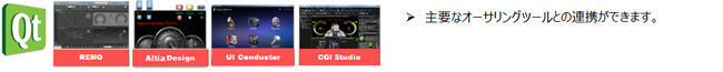 様々なオーサリングツールとの連携